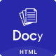 Docy-DocumentationAndKnowledgeBaseHTML5TemplatewithHelpdeskForum